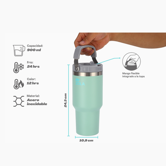 Botella Handle Flip Pro 2.0 | 900 ml