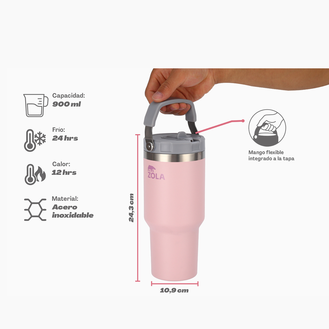 Botella Handle Flip Pro 2.0 | 900 ml