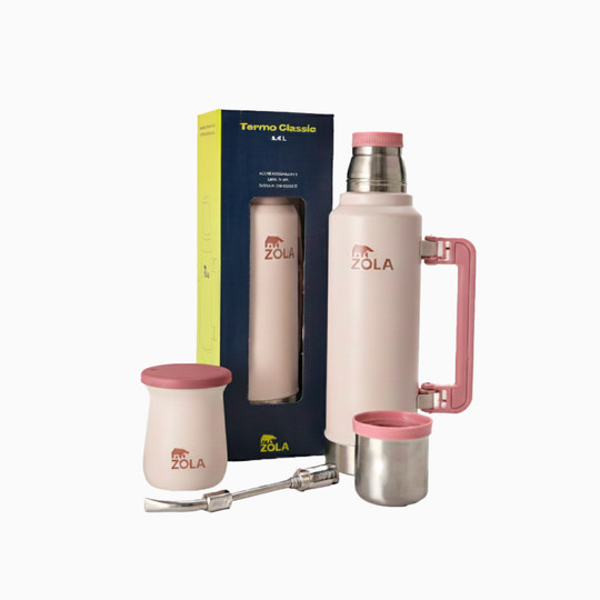 Set Mate Cup + Bombilla + Termo 1.4 Lt