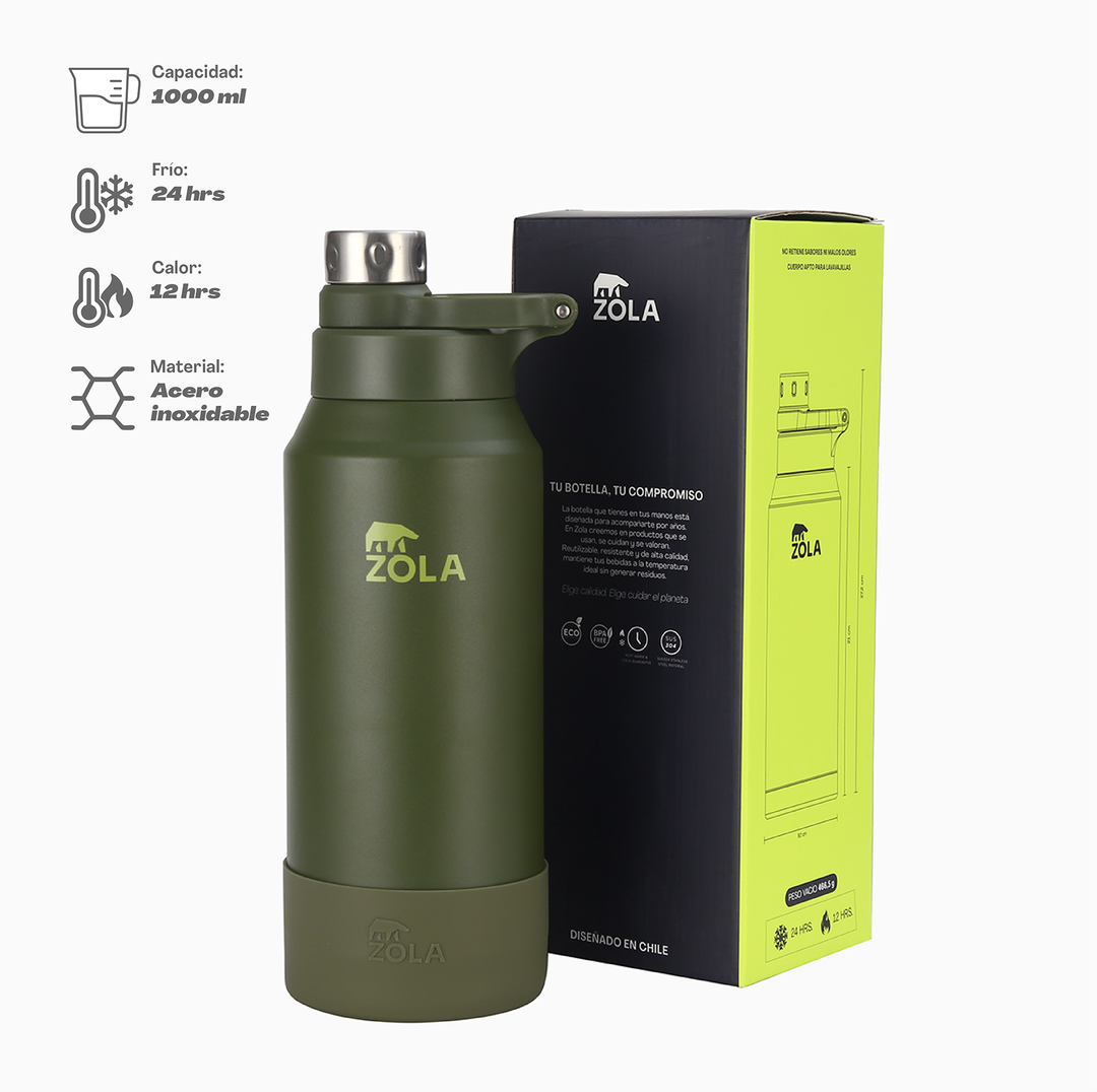 Botella Térmica Hikers Pro | 1000 ml