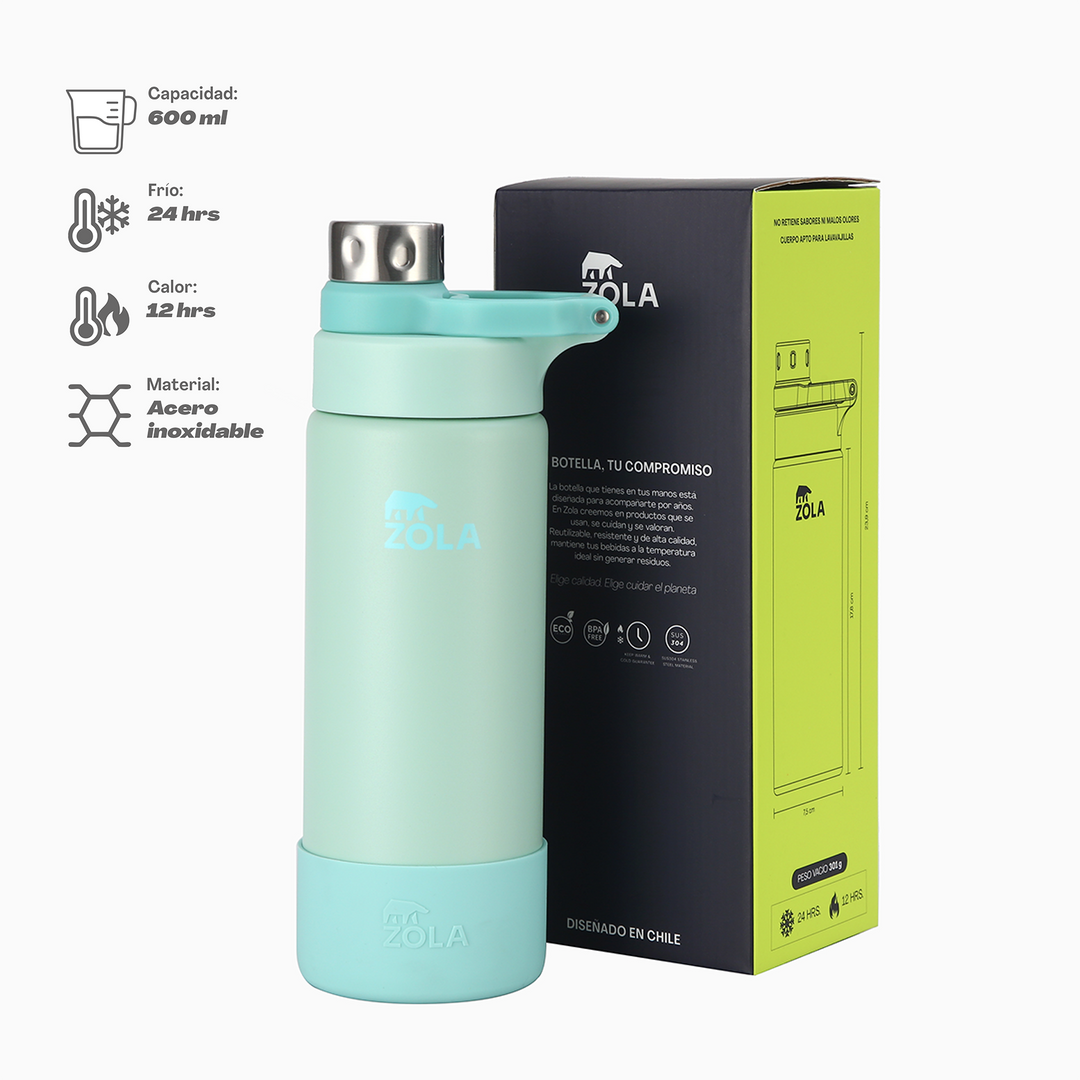 Botella Térmica Trial Pro | 600 ml