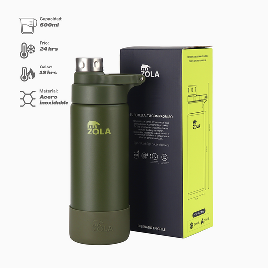 Botella Térmica Trial Pro | 600 ml