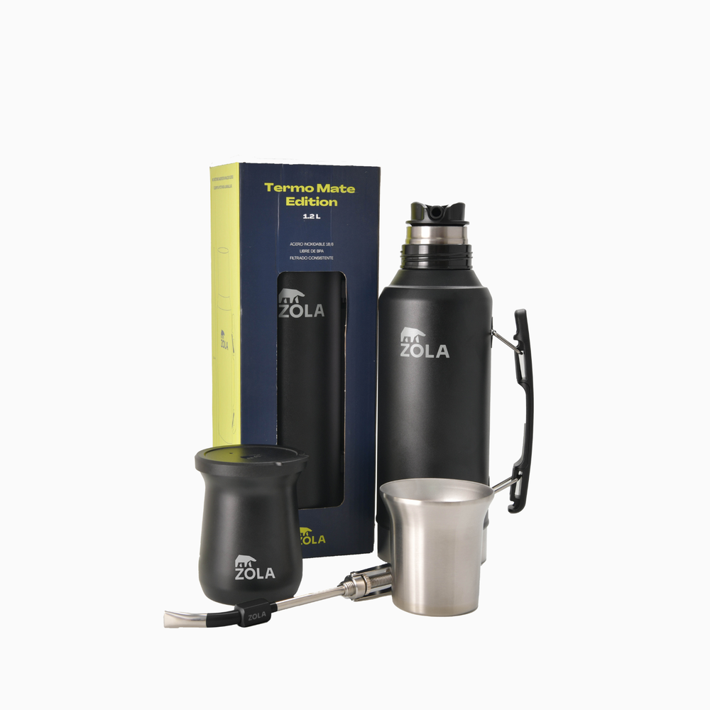 Set Mate Cup + Bombilla + Termo 1.2 lt