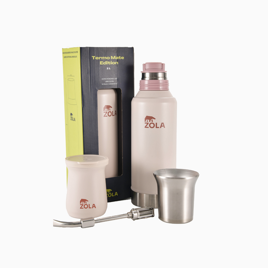 Set Mate Cup + Bombilla + Termo 1 lt