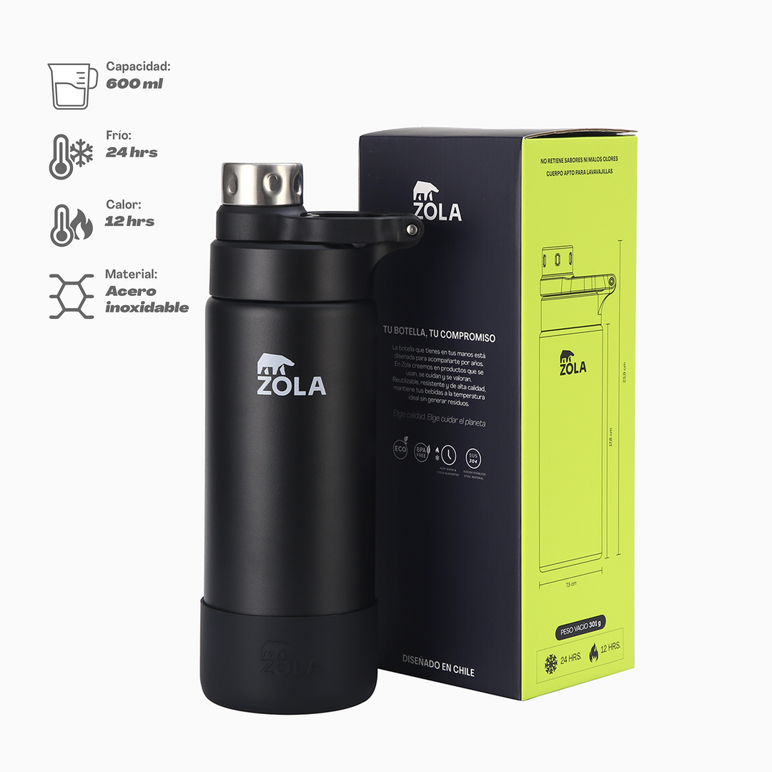 Botella Térmica Trial Pro 600 ml