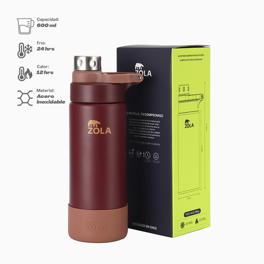 Botella Térmica Trial Pro 600 ml