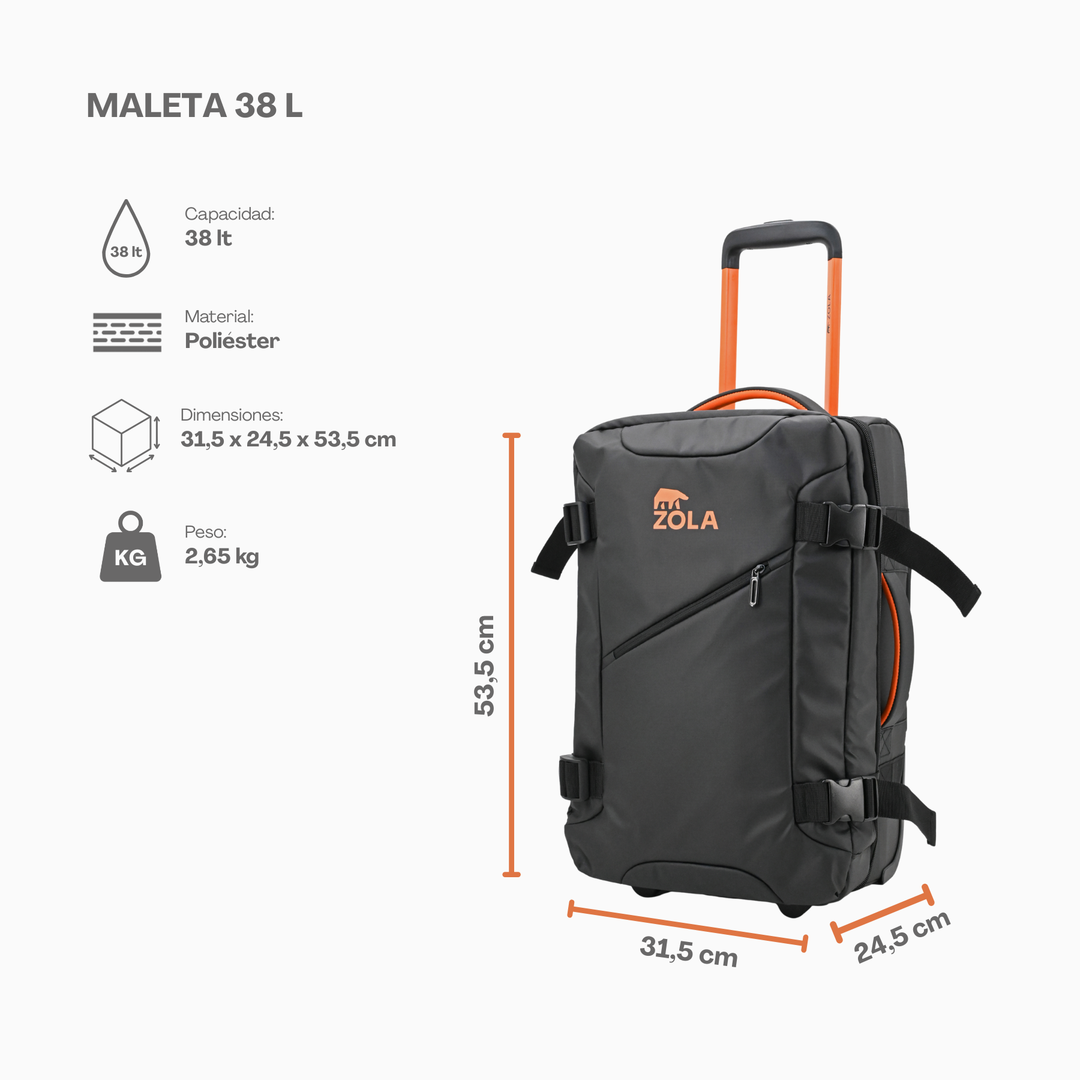 Maleta 38 L | Equipaje de mano