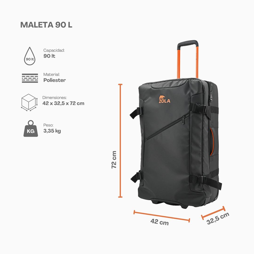 Maleta Bolso Grande | 90 L