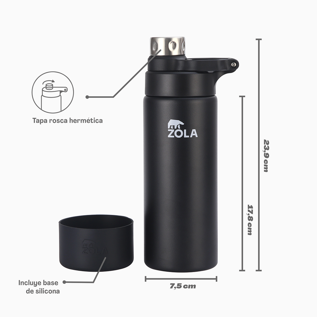 Botella Térmica Trial Pro | 600 ml