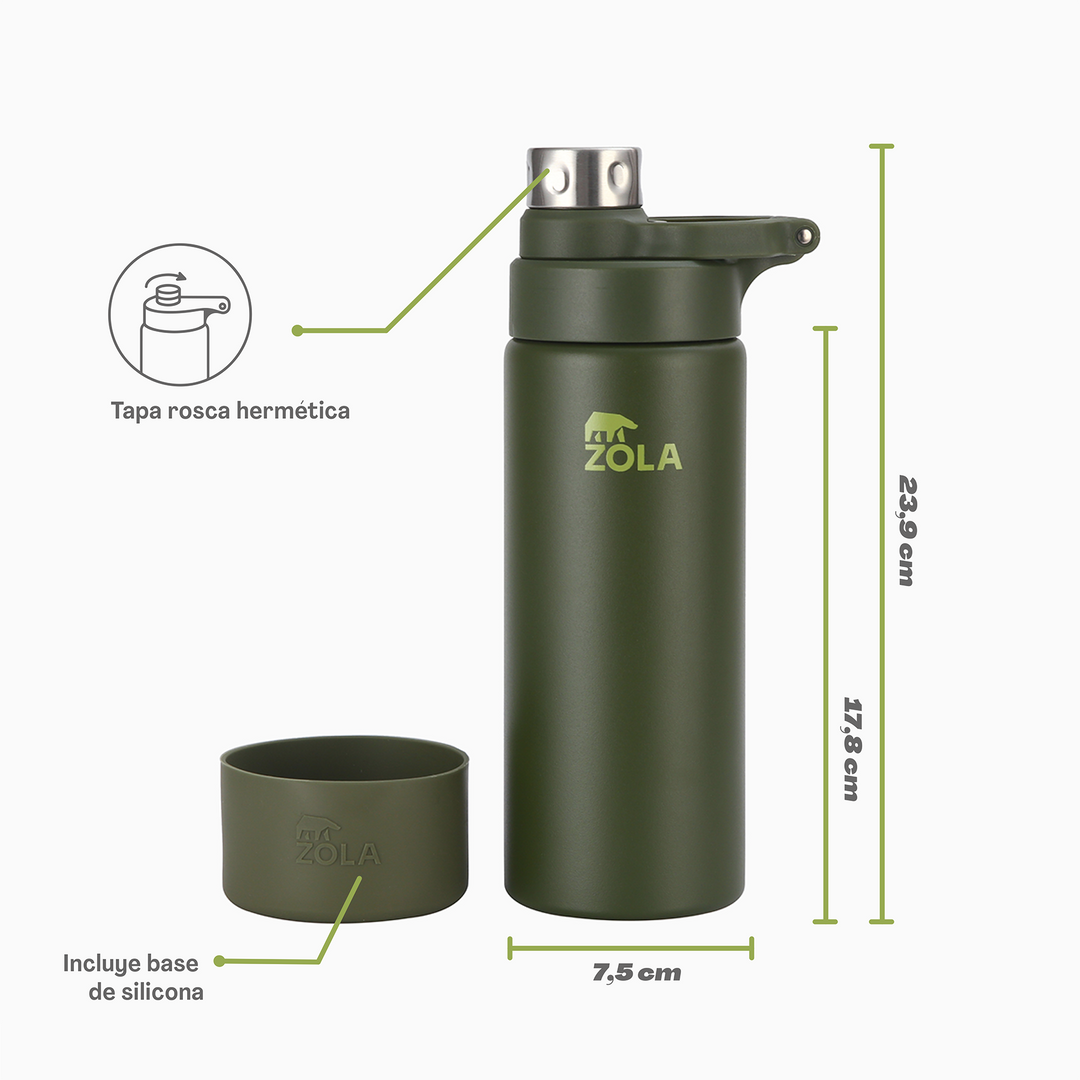 Botella Térmica Trial Pro | 600 ml