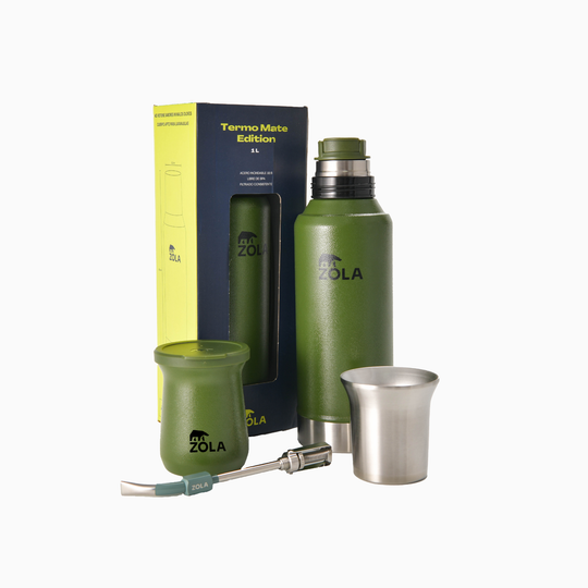 Set Mate Cup + Bombilla + Termo 1 lt