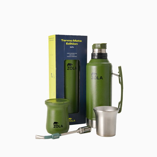 Set Mate Cup + Bombilla + Termo 1.2 lt