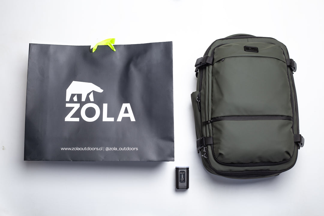 Pack: Mochila de viaje Airback 60 L + Aspiradora Portatil