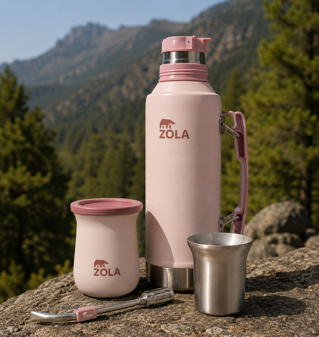 Set Mate Cup + Bombilla + Termo 1.2 lt