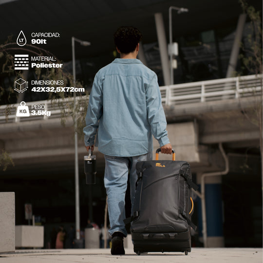 Maleta Bolso Zola Grande 90L