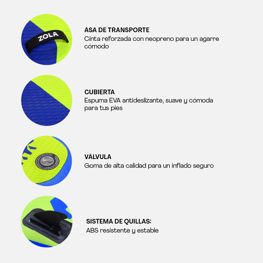 SUP Inflable Puelo 10'6