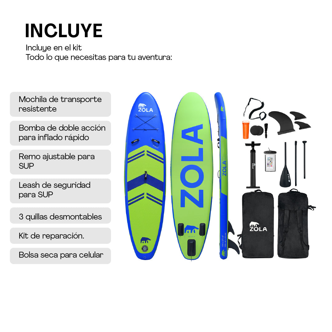 SUP Inflable Puelo 10'6
