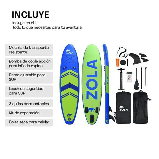 SUP Inflable Puelo 10'6