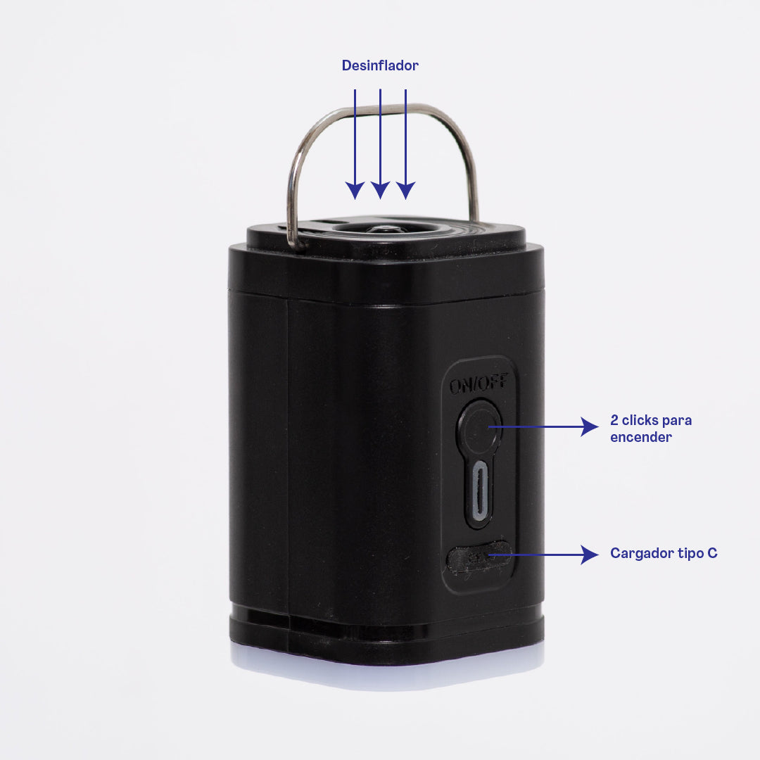 Aspiradora Mochila Mini Bomba de Vacio