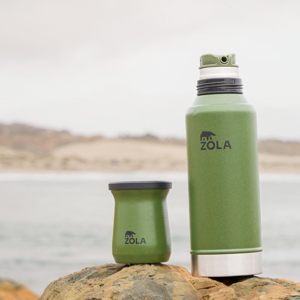 Set Mate Cup + Bombilla + Termo 1.4 Lt