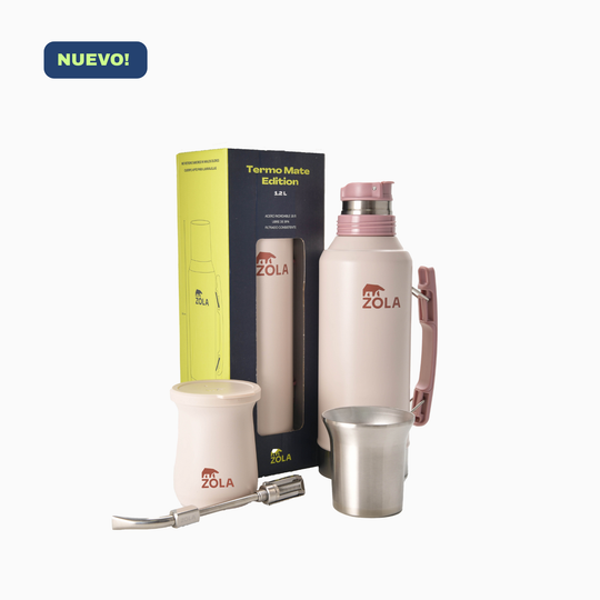 Set Mate Cup + Bombilla + Termo 1.2 lt