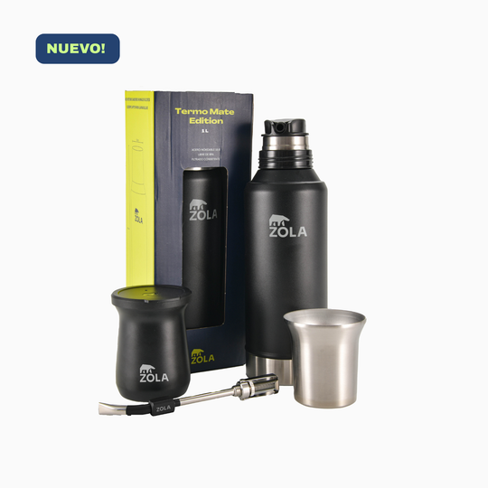 Set Mate Cup + Bombilla + Termo 1 lt